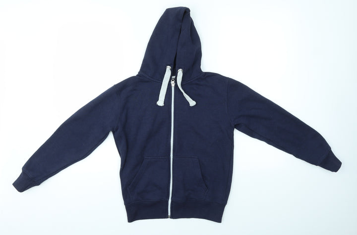 MALAIKA Girls Blue   Full Zip Hoodie Size 13 Years