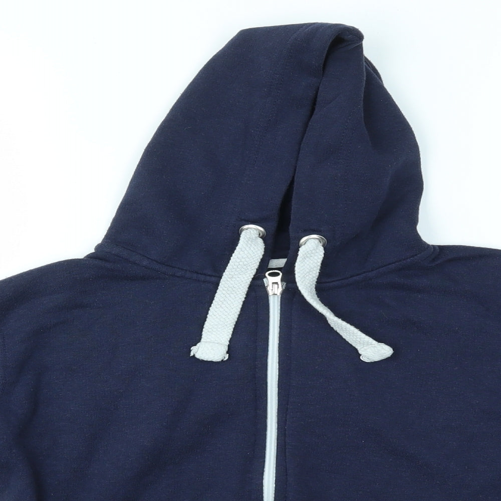 MALAIKA Girls Blue   Full Zip Hoodie Size 13 Years
