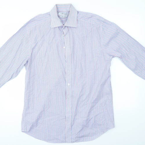 Stephens Brothers Mens Multicoloured    Dress Shirt Size 16.5