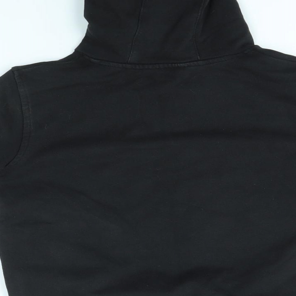 George Boys Black   Pullover Hoodie Size 6-7 Years