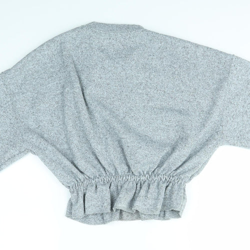 Zara Womens Grey   Pullover Jumper Size M  - Trafaluc Collection