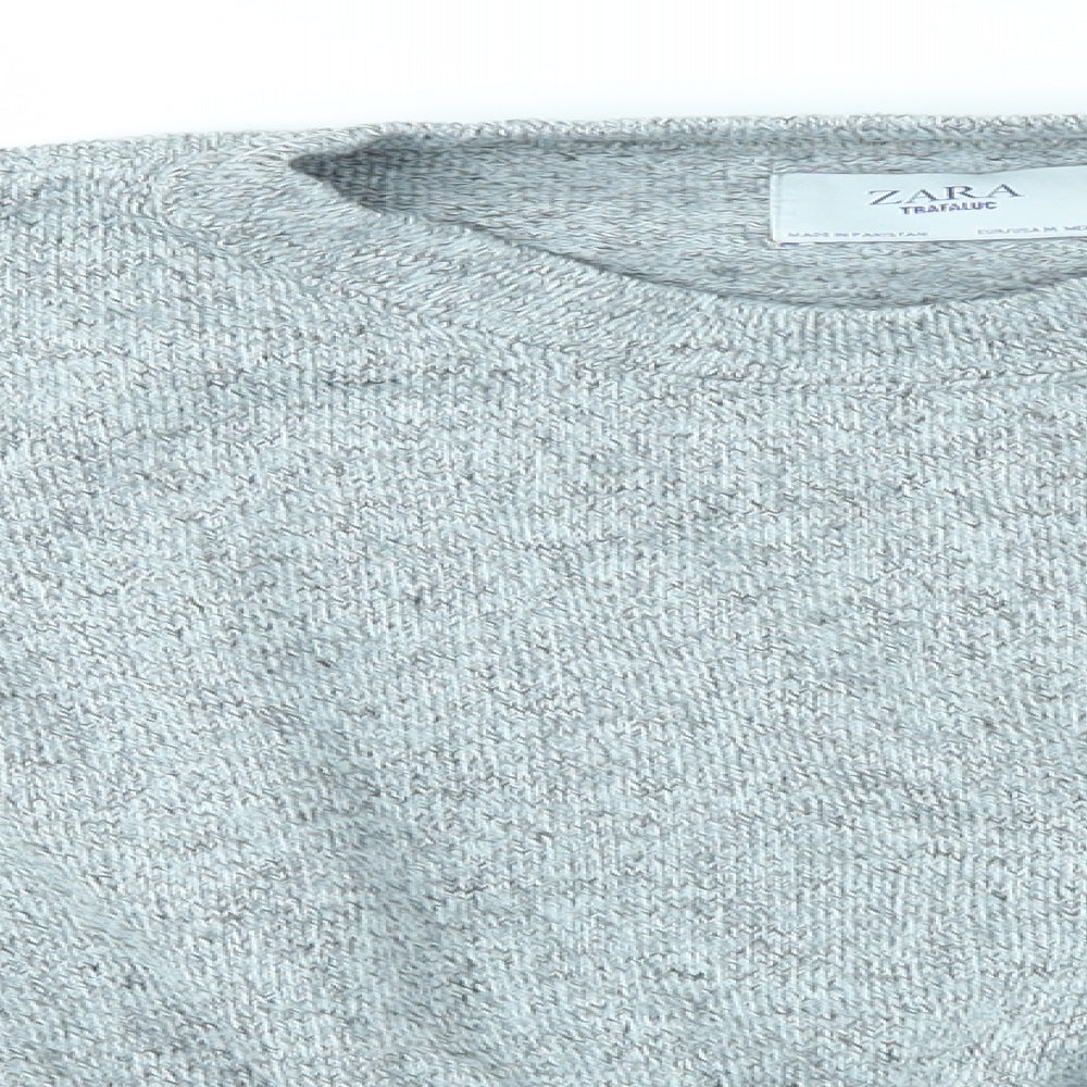 Zara Womens Grey   Pullover Jumper Size M  - Trafaluc Collection