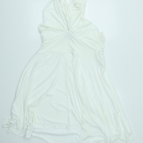 WANT THAT TREND Womens White   A-Line  Size 16