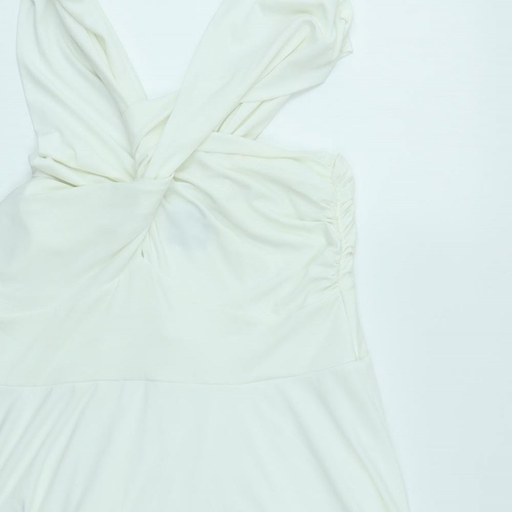 WANT THAT TREND Womens White   A-Line  Size 16