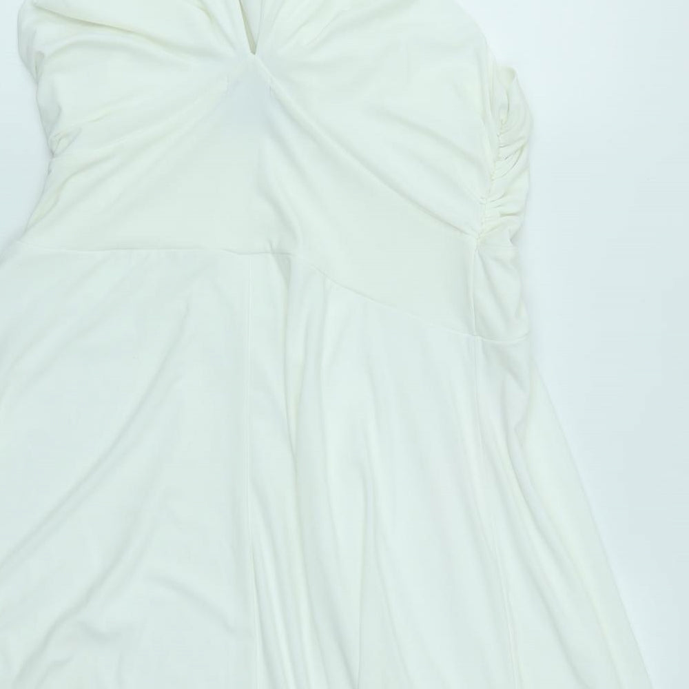 WANT THAT TREND Womens White   A-Line  Size 16