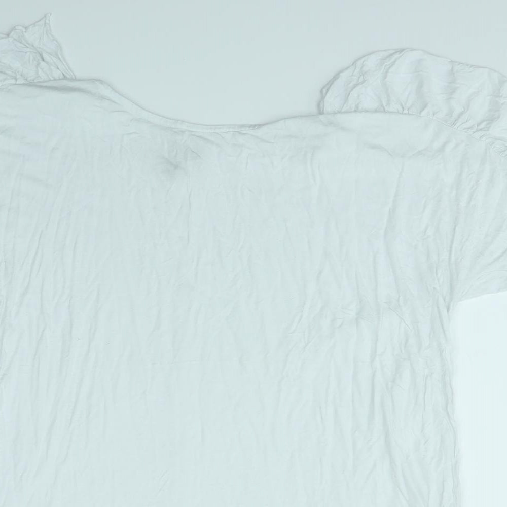 ASOS Womens White   Basic T-Shirt Size 16