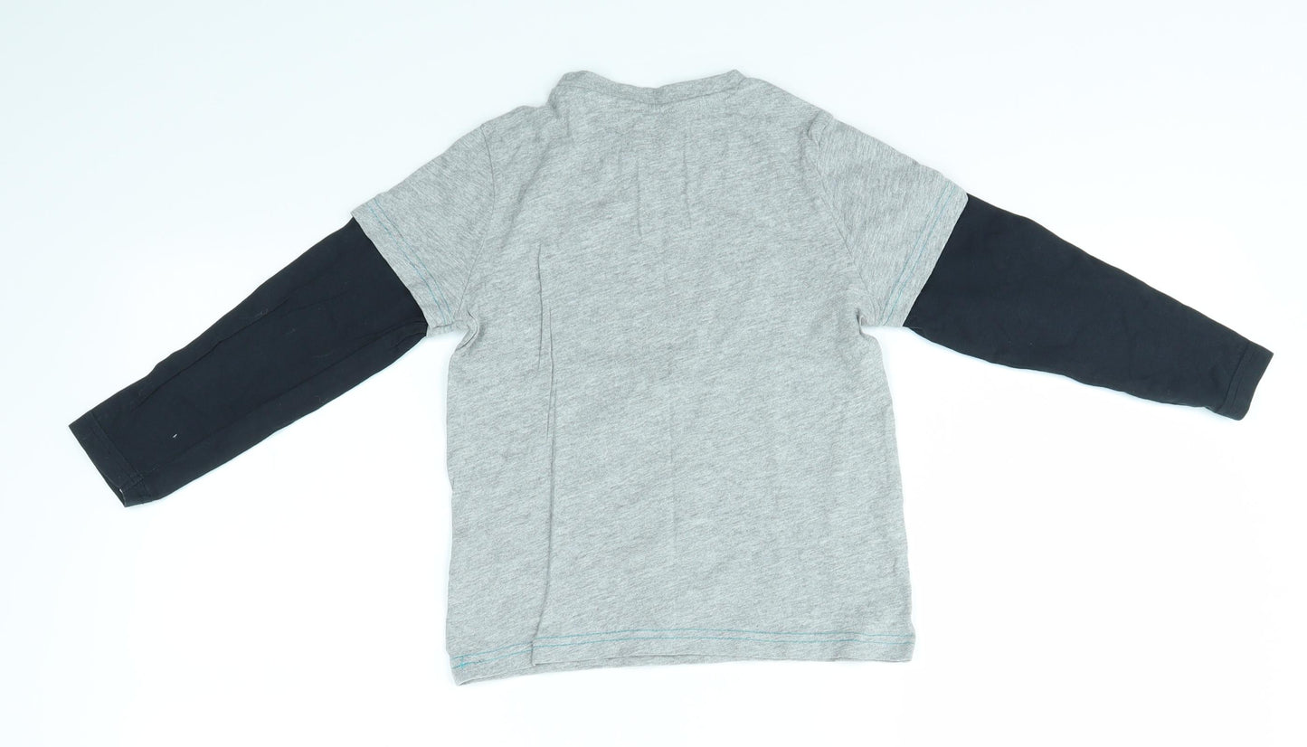 F&F Boys Multicoloured   Basic T-Shirt Size 5-6 Years