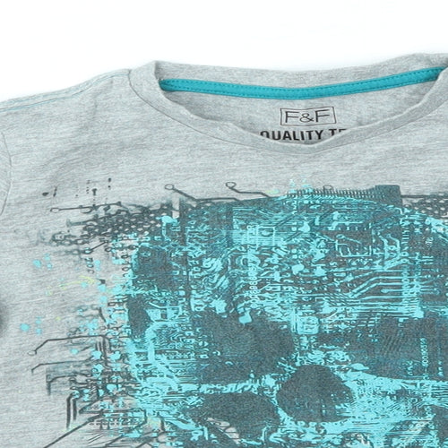 F&F Boys Multicoloured   Basic T-Shirt Size 5-6 Years