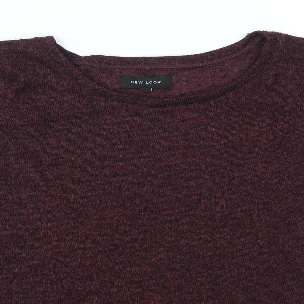 New Look Womens Purple   Pullover Jumper Size 8