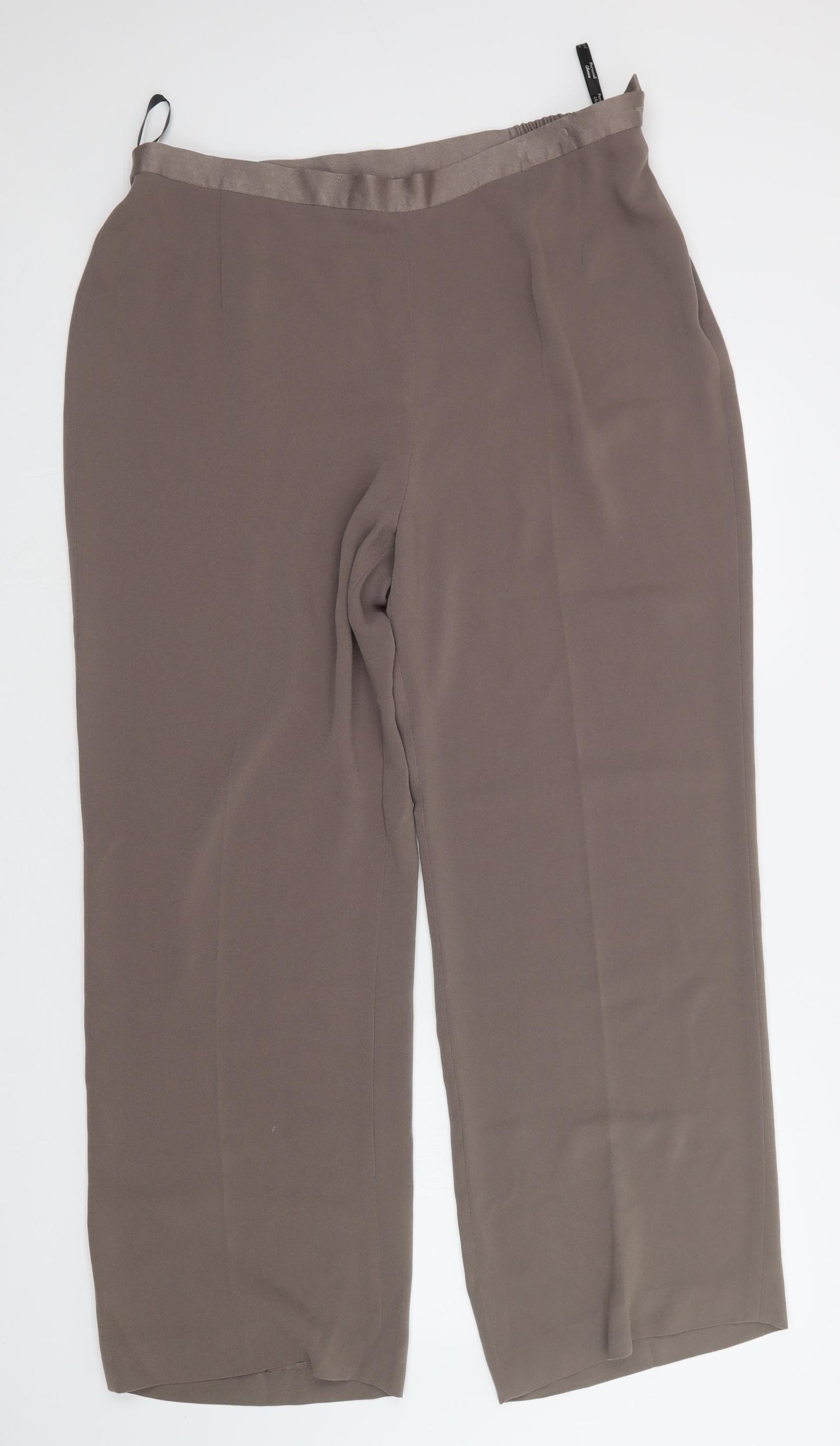 Personal Choice Womens Brown   Trousers  Size 20 L29 in