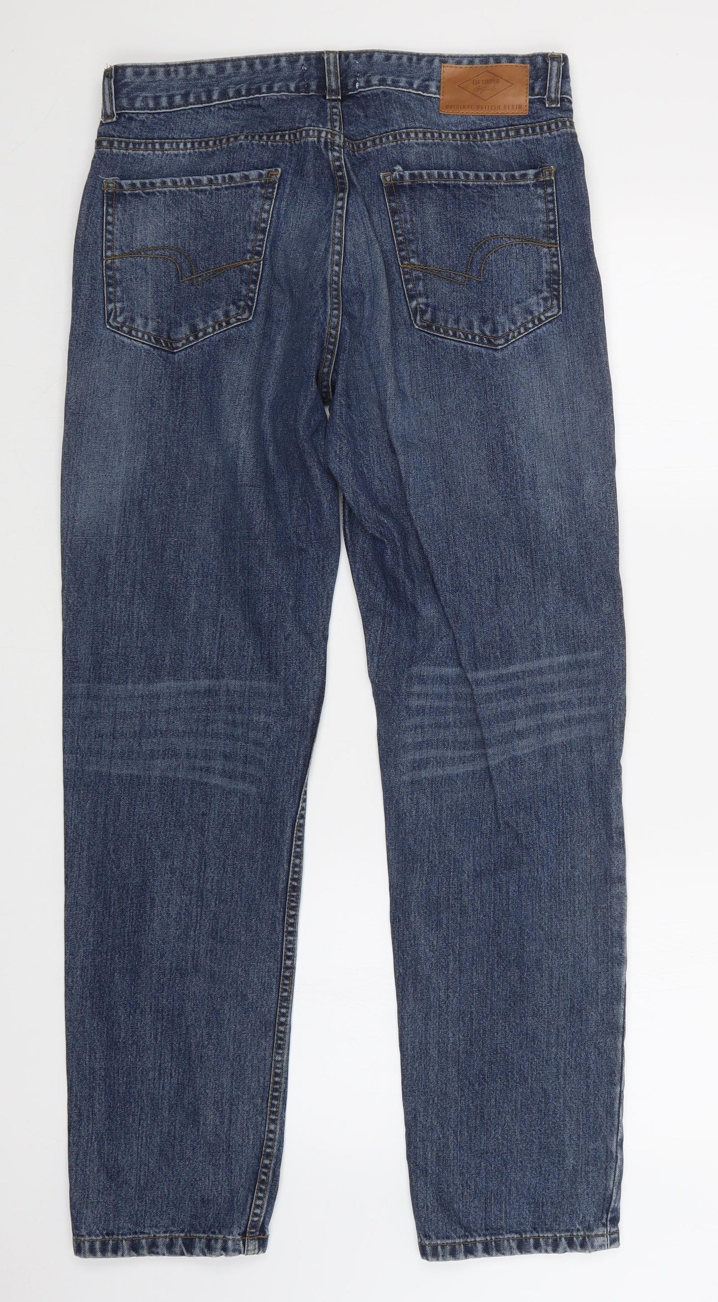 Lee Cooper Mens Blue   Straight Jeans Size 36 L32 in