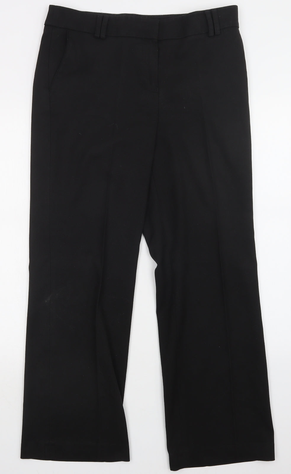 NEXT Womens Black   Trousers  Size 12 L29 in