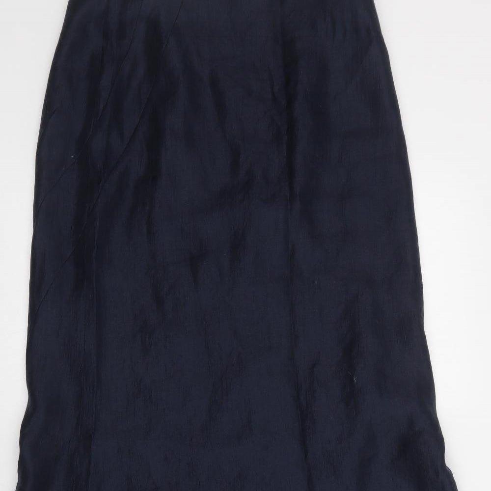 Minuet Womens Blue   A-Line Skirt Size 12