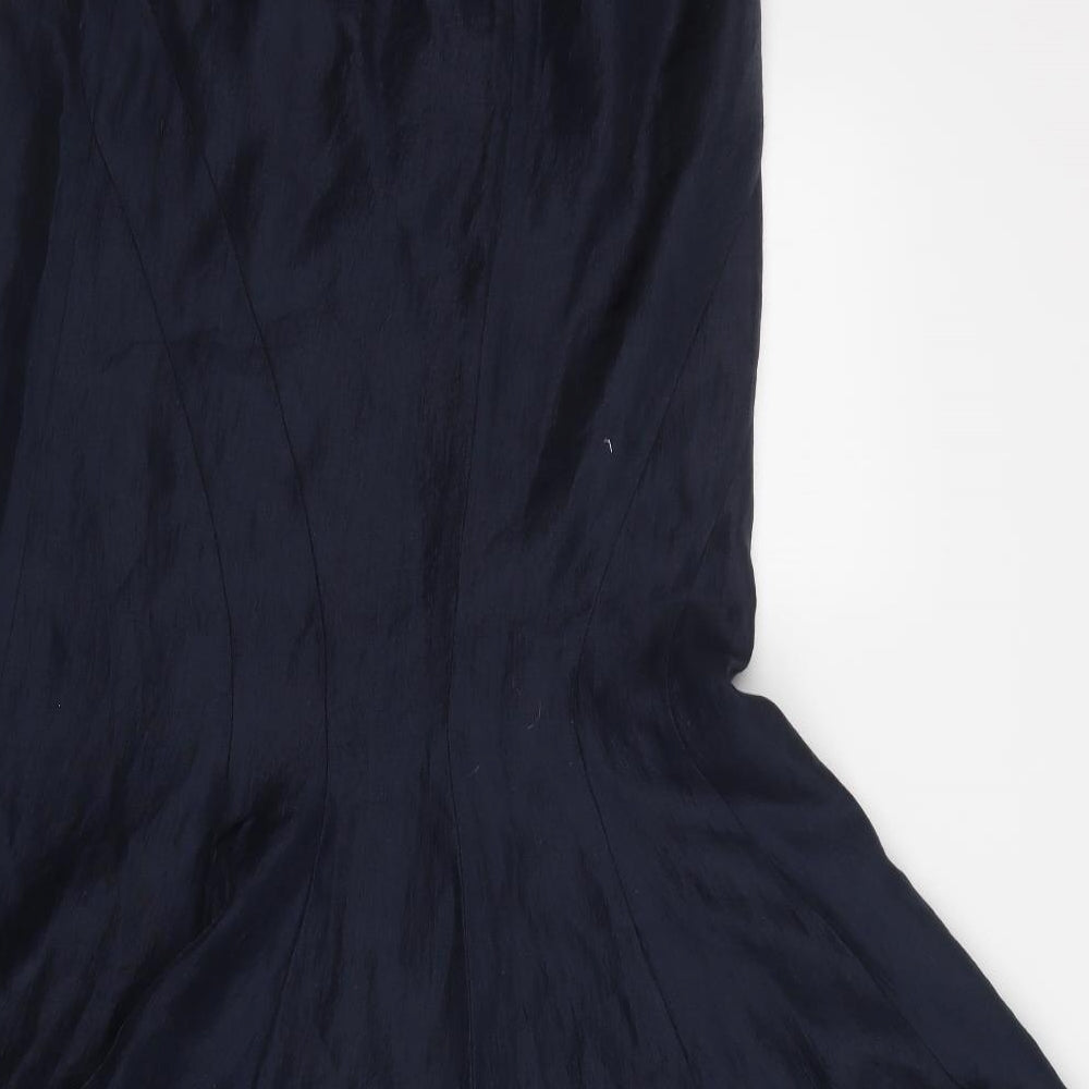 Minuet Womens Blue   A-Line Skirt Size 12