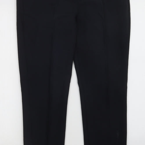 Monsoon Womens Black   Trousers  Size 12 L29 in