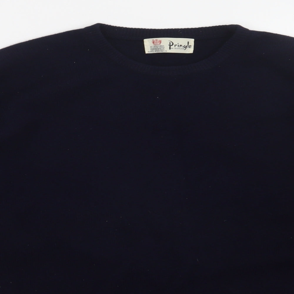 Pringle Mens Blue   Pullover Sweatshirt Size L