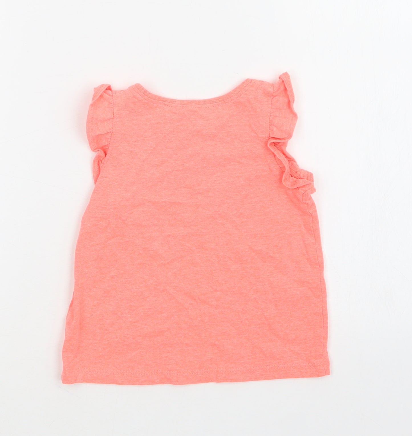 NEXT Girls Pink   Basic T-Shirt Size 18-24 Months