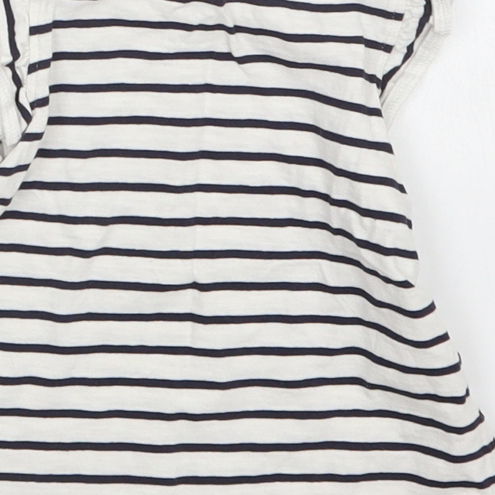 NEXT Girls Multicoloured Striped  Basic T-Shirt Size 24 Months