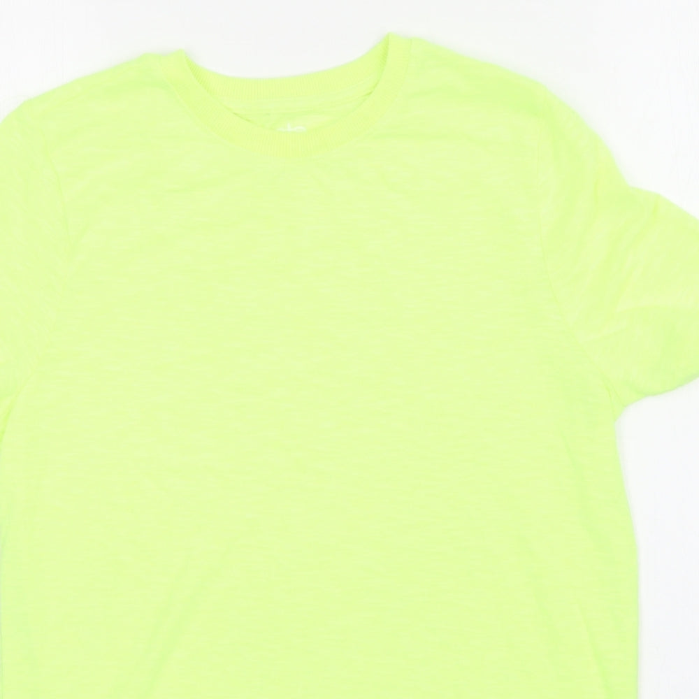 F&F Boys Green   Basic T-Shirt Size 12-13 Years