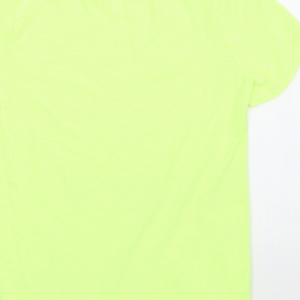 F&F Boys Green   Basic T-Shirt Size 12-13 Years