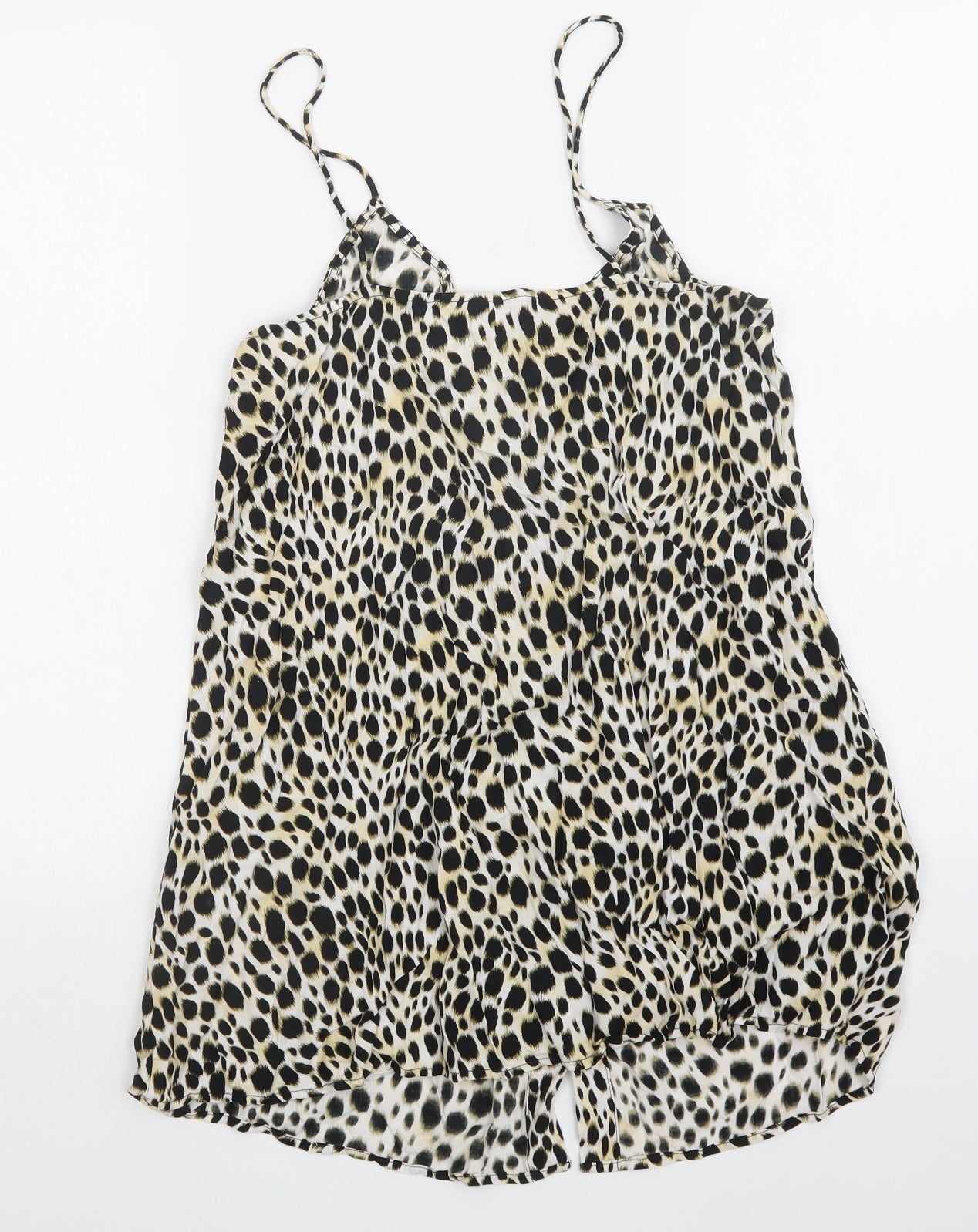 Motel Womens Multicoloured Animal Print  Basic Tank Size S