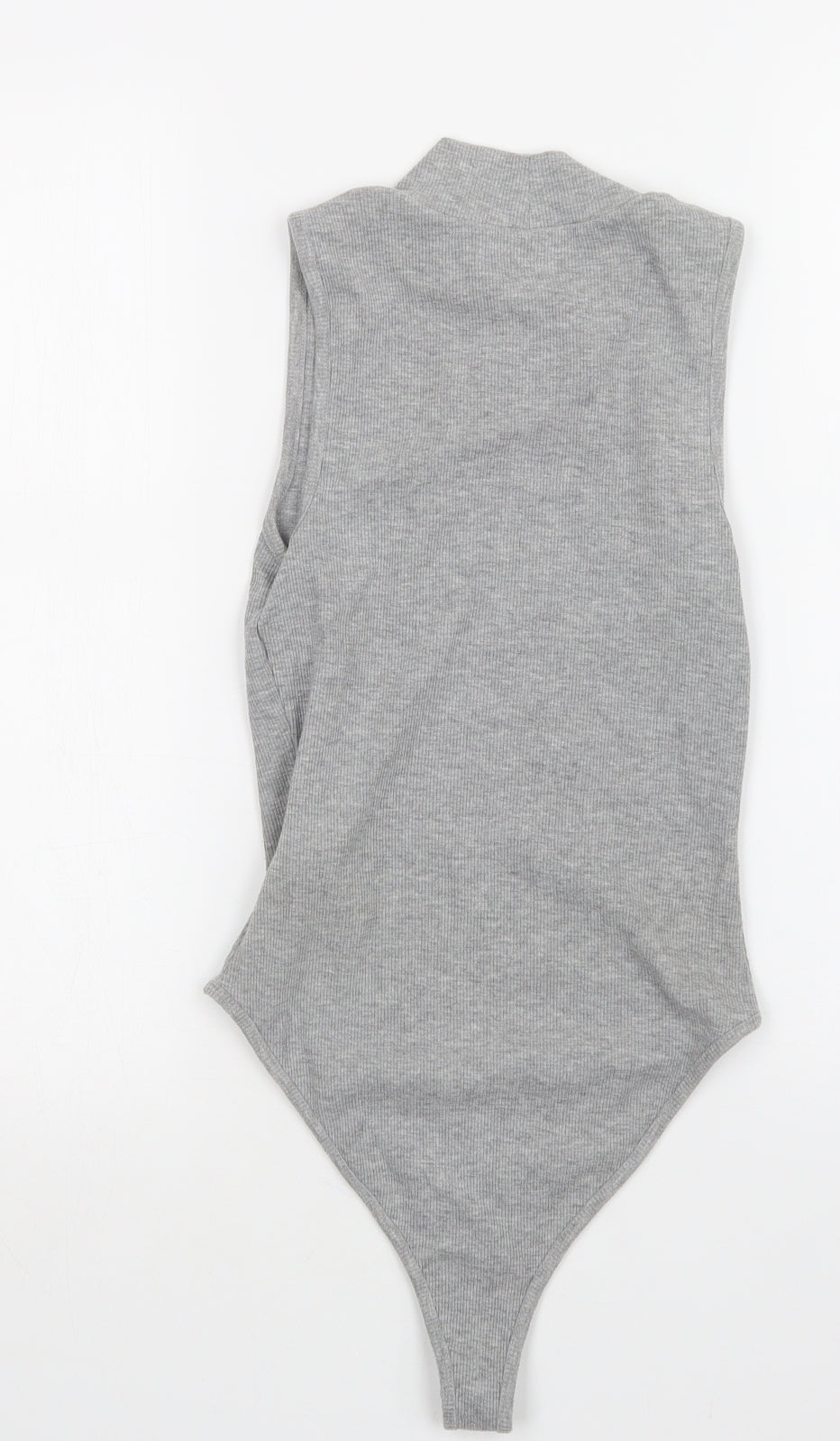 NEW LOOK  Womens Grey   Bodysuit One-Piece Size 8