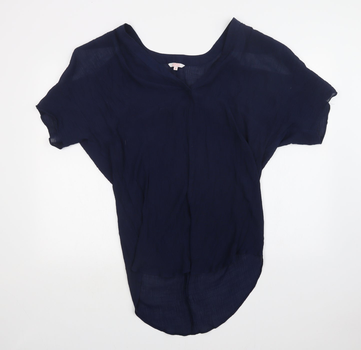 Papaya Womens Blue   Basic Blouse Size M