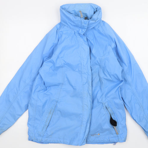 Regatta Womens Blue   Rain Coat Coat Size 14