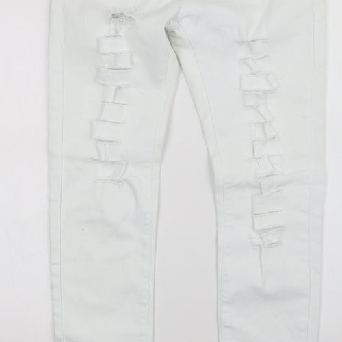 T&Y Womens White   Skinny Jeans Size 30 in L30 in