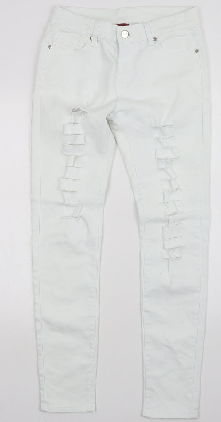 T&Y Womens White   Skinny Jeans Size 30 in L30 in