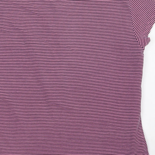 Ralph Lauren Womens Multicoloured Striped  Basic T-Shirt Size M
