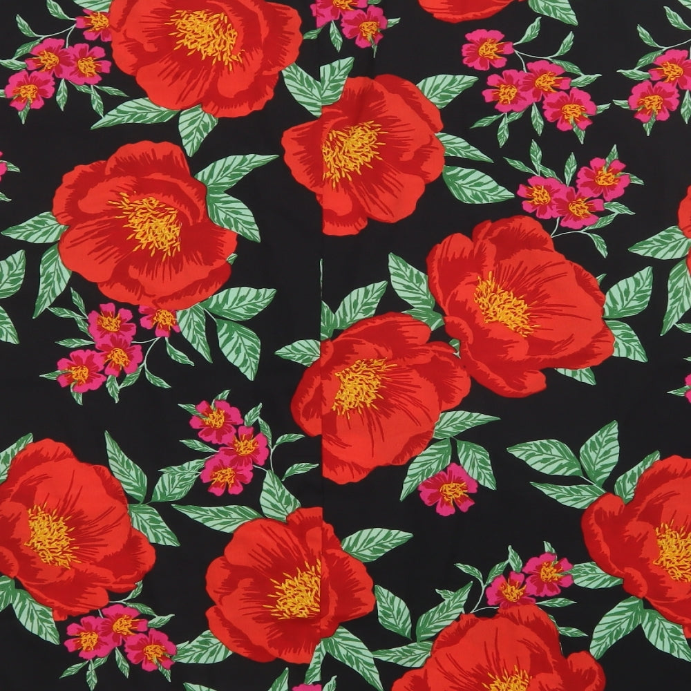 CAPSULE Womens Multicoloured Floral  Basic Blouse Size 24