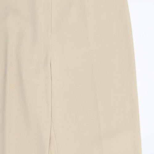 Wish Womens Beige   Trousers  Size 14 L32 in