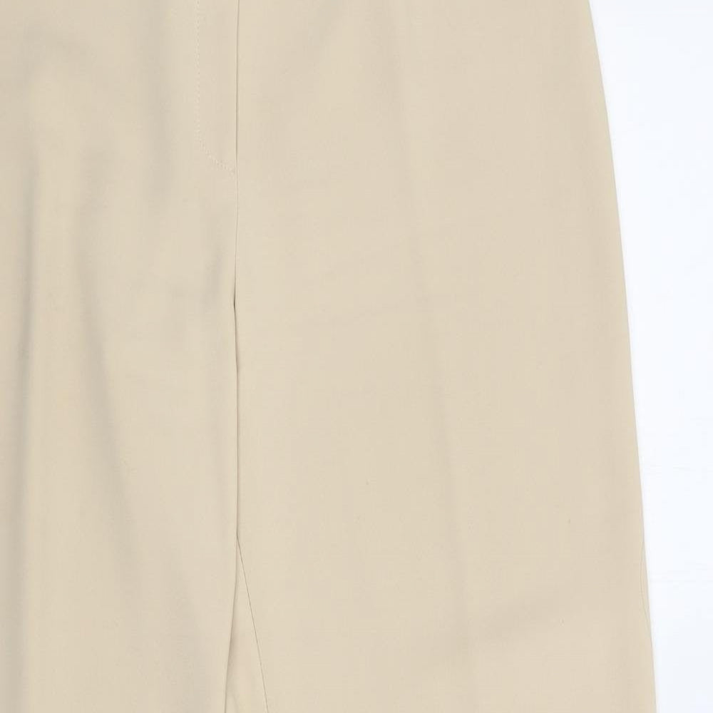 Wish Womens Beige   Trousers  Size 14 L32 in