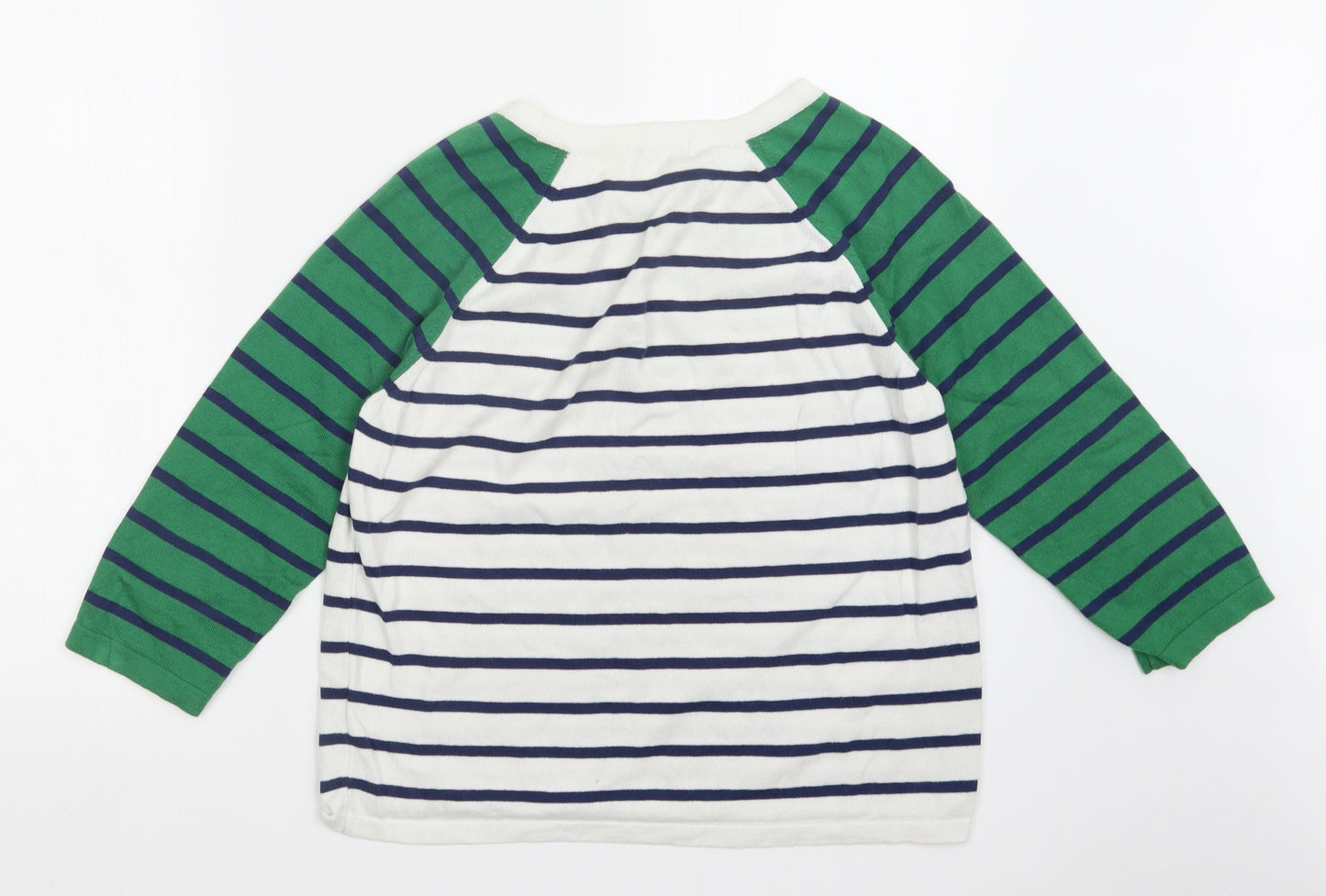TU Womens Multicoloured Striped  Pullover Jumper Size 14