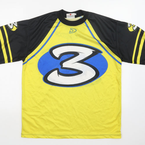 DARING Mens Multicoloured    T-Shirt Size L  - MAX BIAGGI