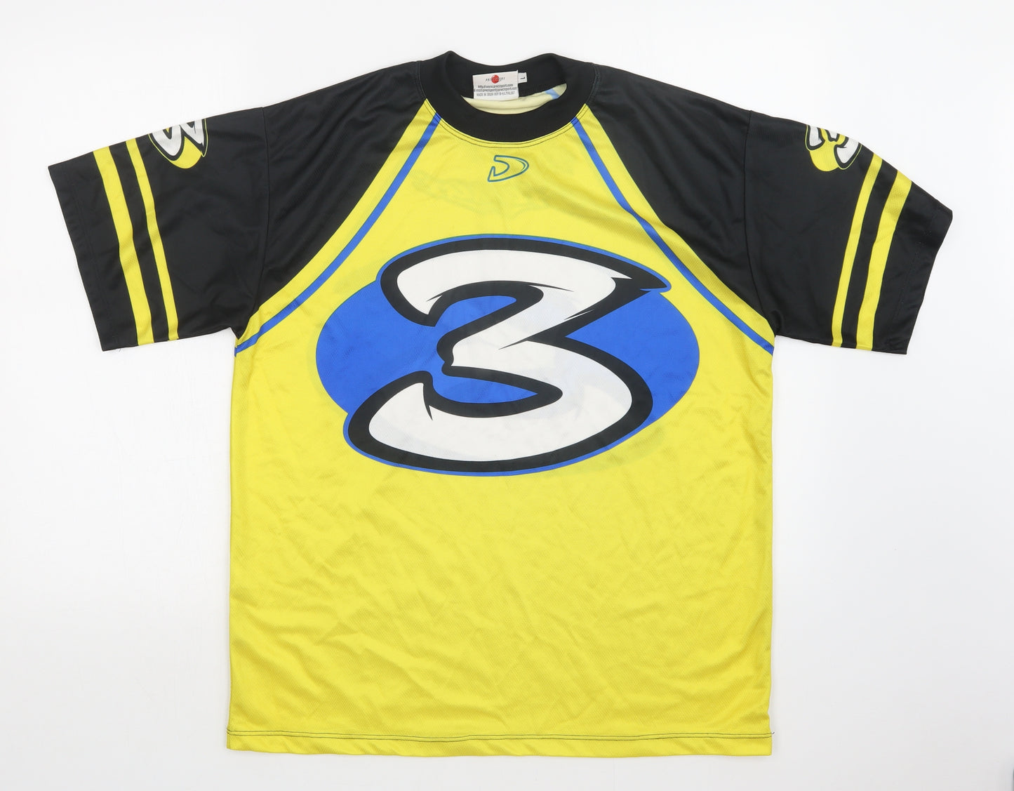 DARING Mens Multicoloured    T-Shirt Size L  - MAX BIAGGI