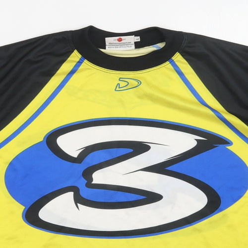 DARING Mens Multicoloured    T-Shirt Size L  - MAX BIAGGI