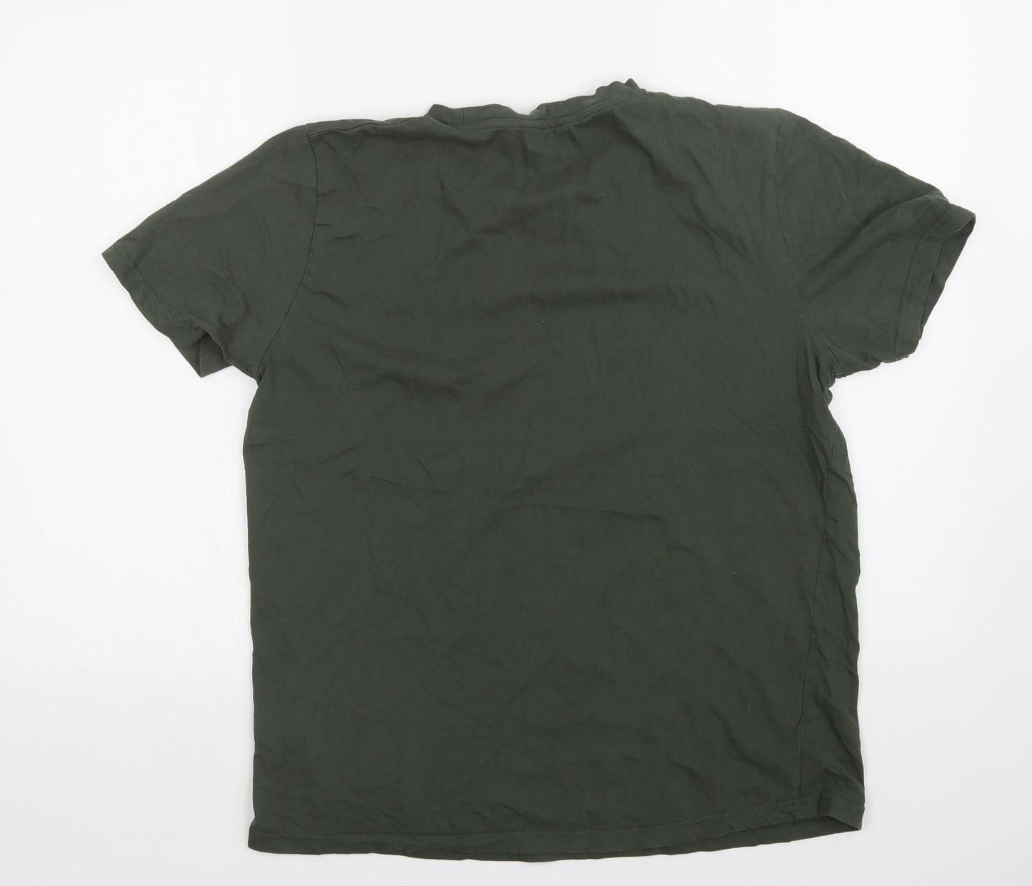 Ben Sherman Mens Green    T-Shirt Size L