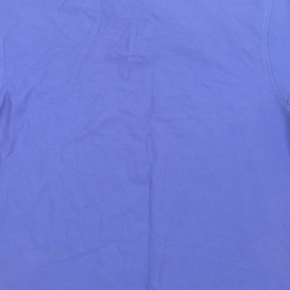 MODERN ESSENTIALS Mens Blue    Polo Size M