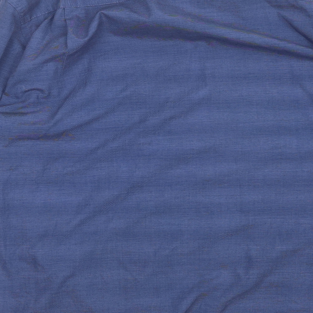 F&F Mens Blue    Dress Shirt Size 16.5