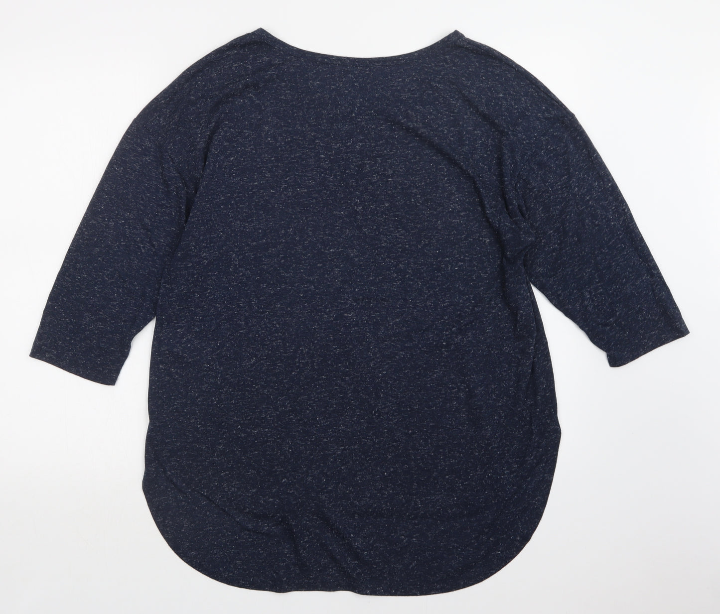 M&S Womens Blue   Basic T-Shirt Size 16