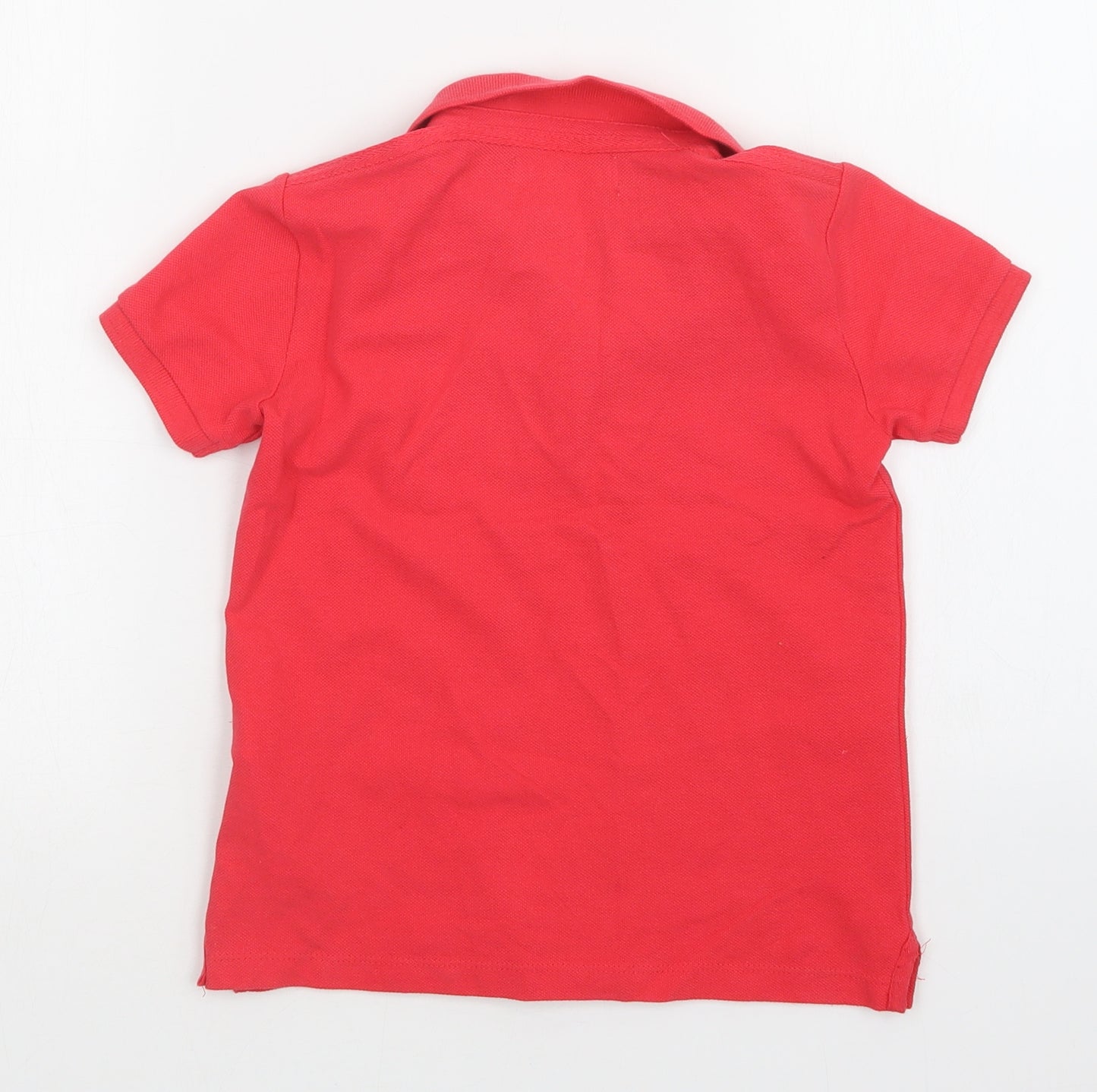 Zara Boys Red   Basic Polo Size 6 Years