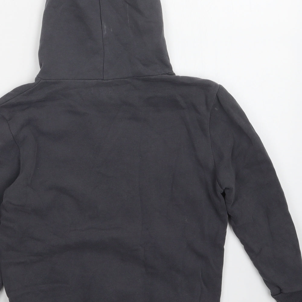 River Island Boys Grey   Pullover Hoodie Size 7-8 Years