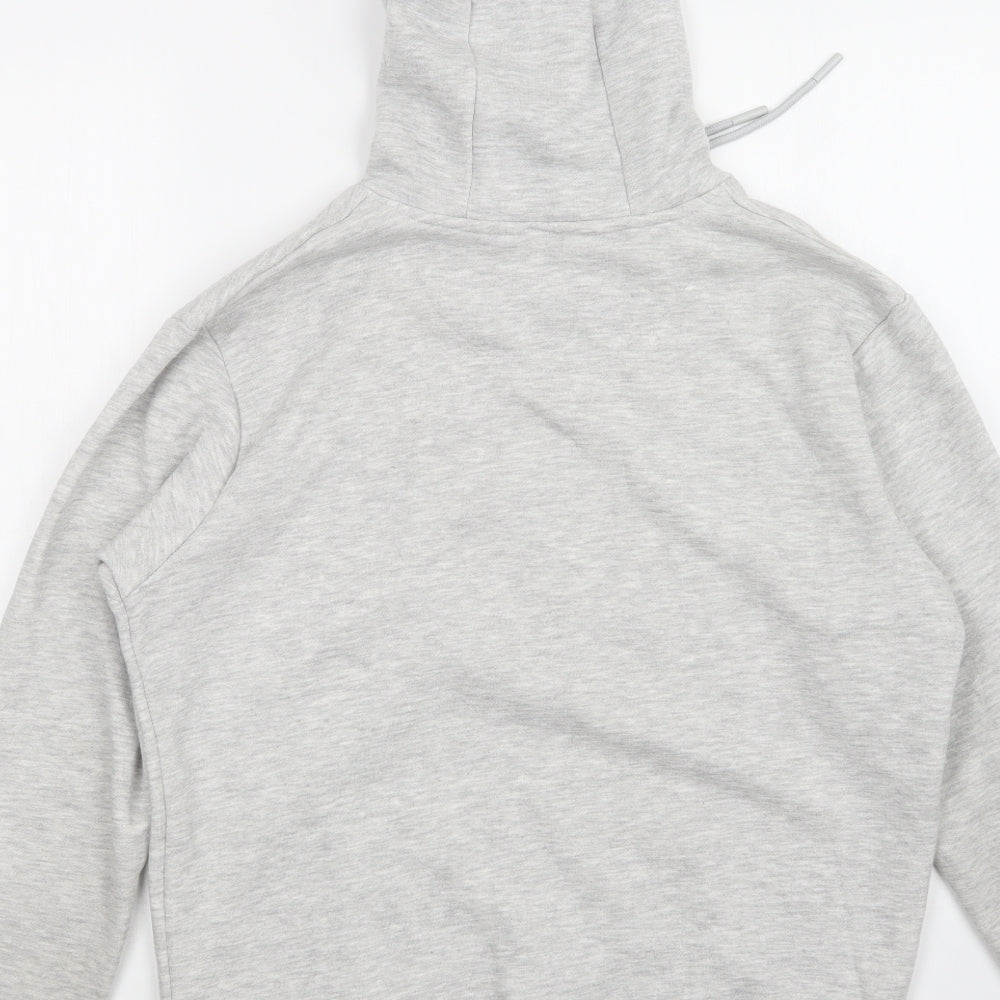 McKenzie Mens Grey   Pullover Hoodie Size M