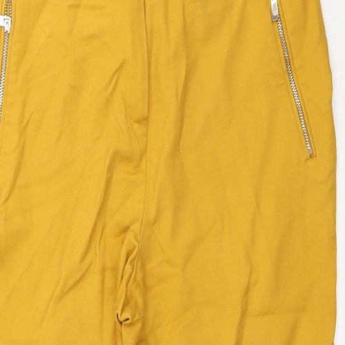 F&F Womens Yellow   Trousers  Size 14 L26 in