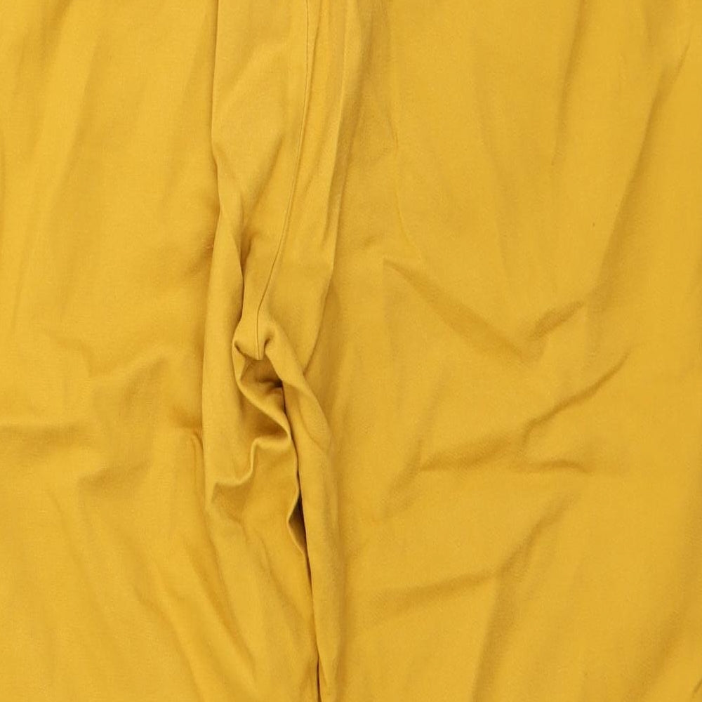 F&F Womens Yellow   Trousers  Size 14 L26 in