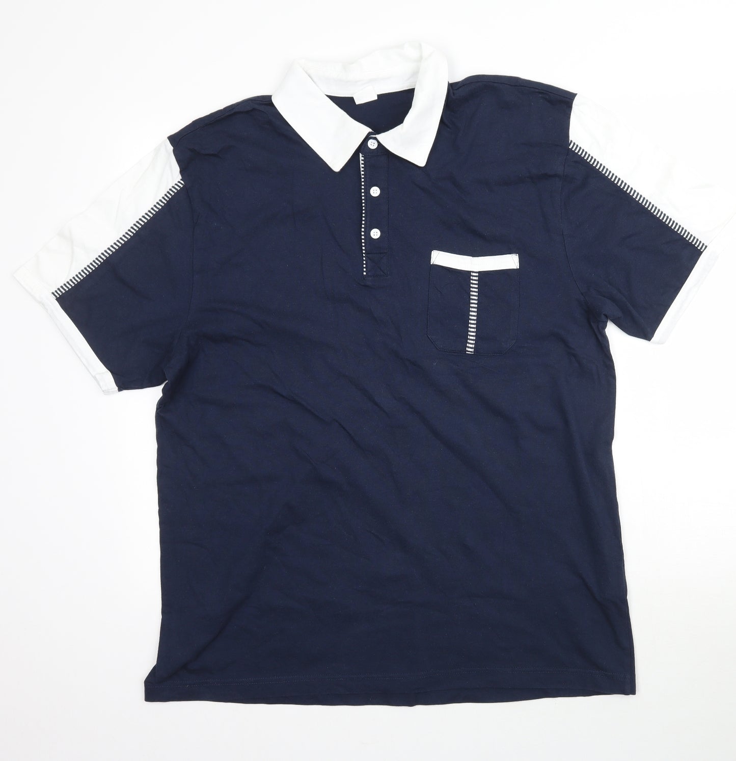 Preworn Mens Blue    Polo Size L