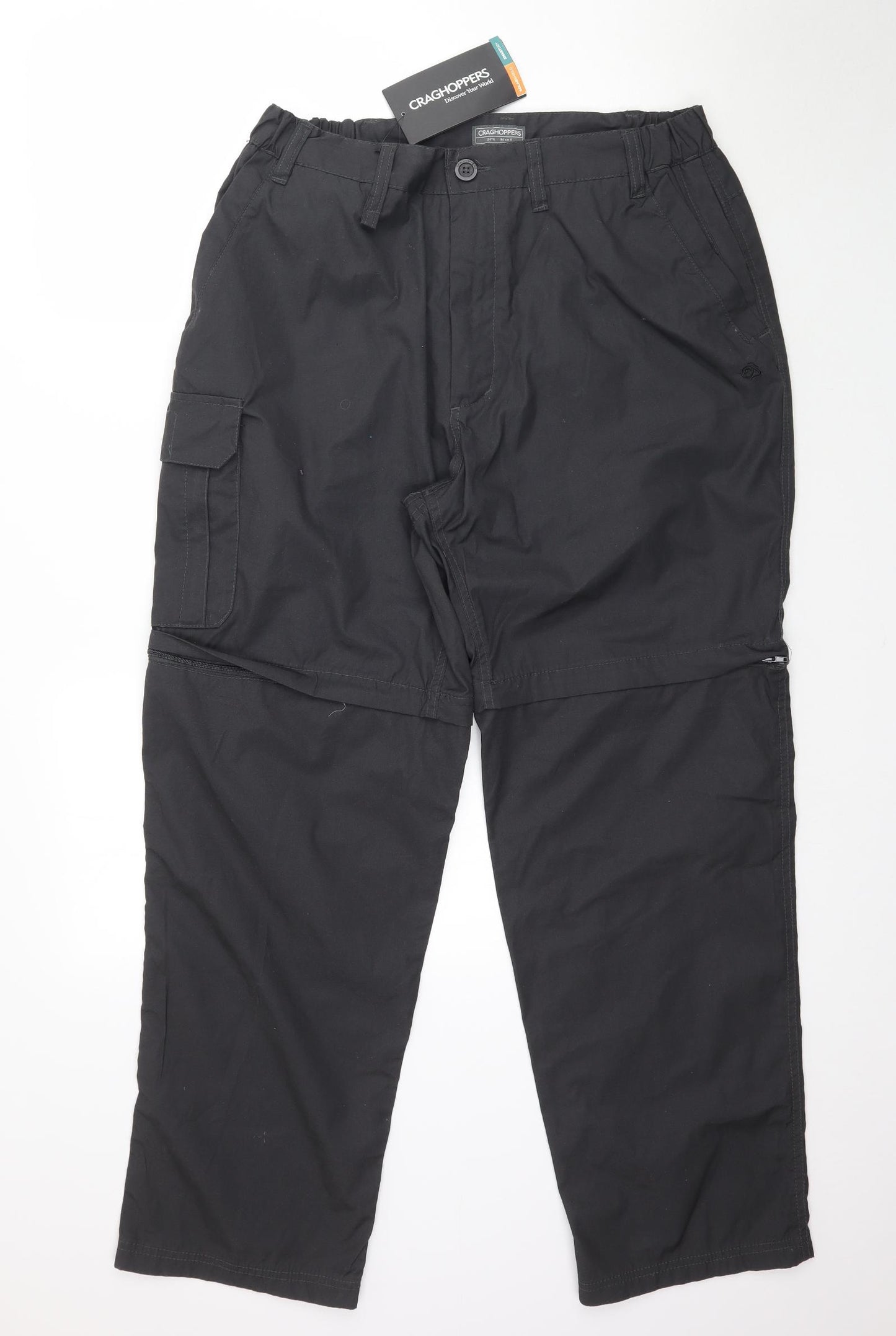 Craghoppers Mens Grey   Cargo Trousers Size 34 L31 in