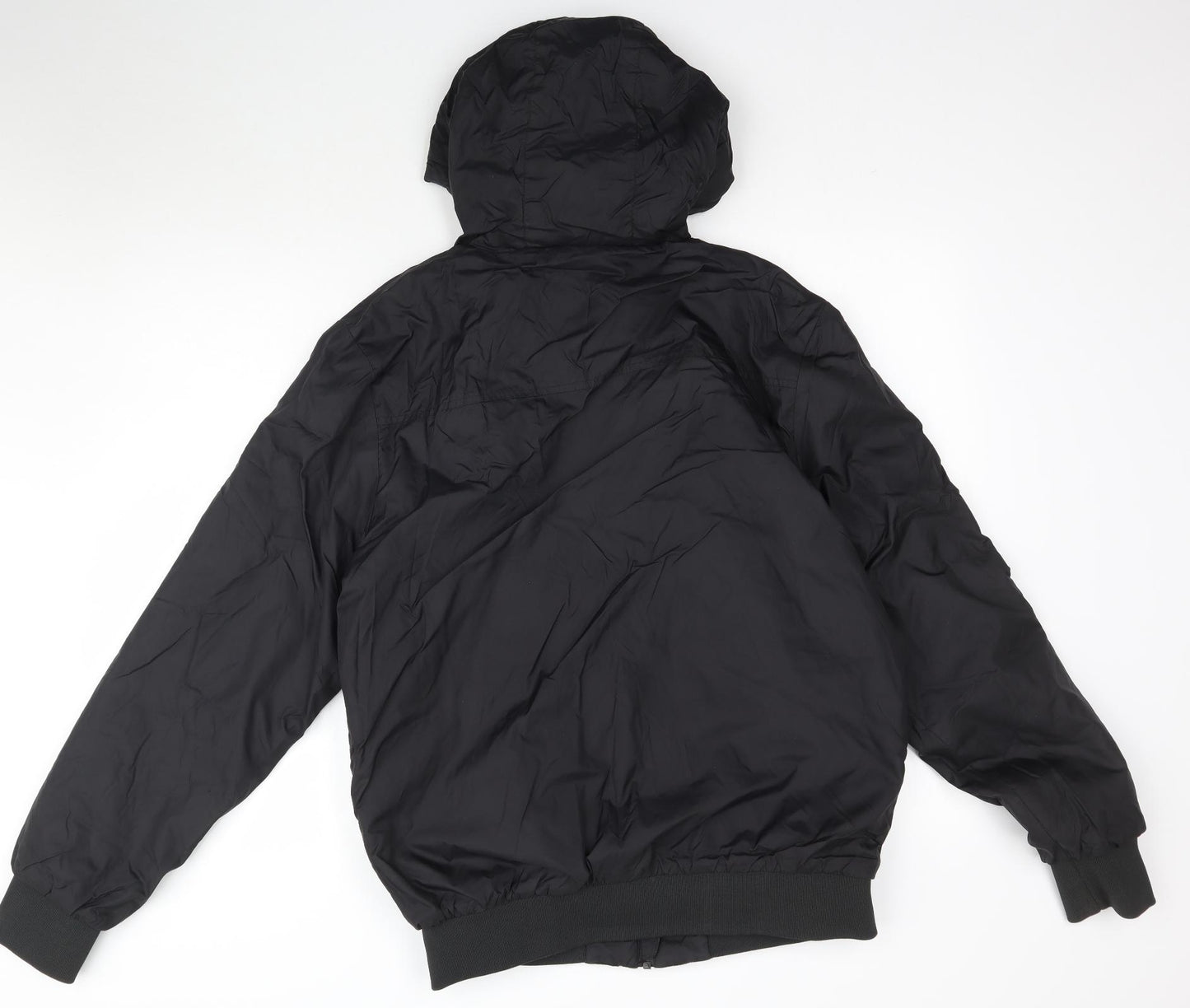 ellesse Mens Black   Rain Coat Coat Size S